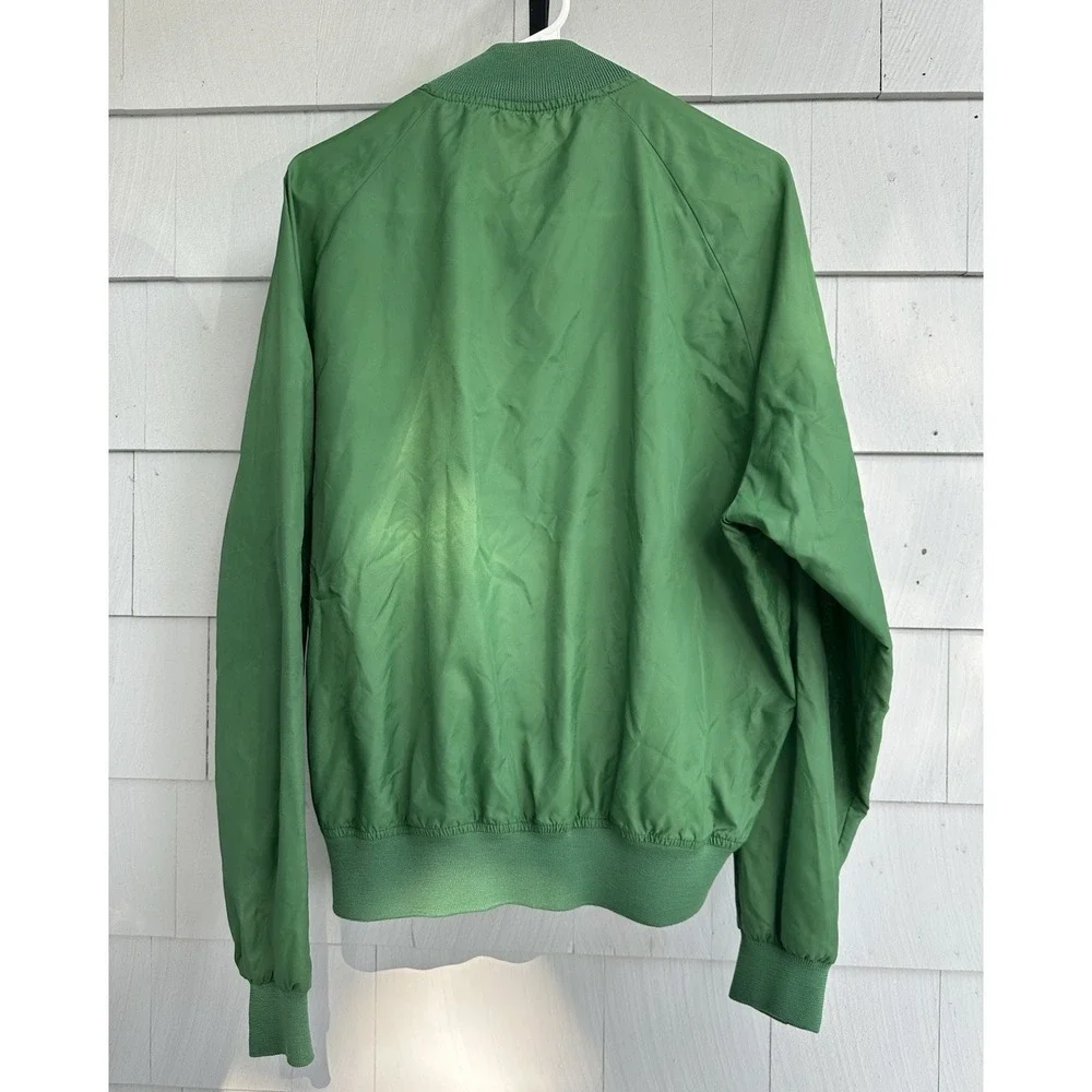 Vintage Chalk Line Celtics Windbreaker Jacket L Green 80s‎ NBA Lightweight Nylon